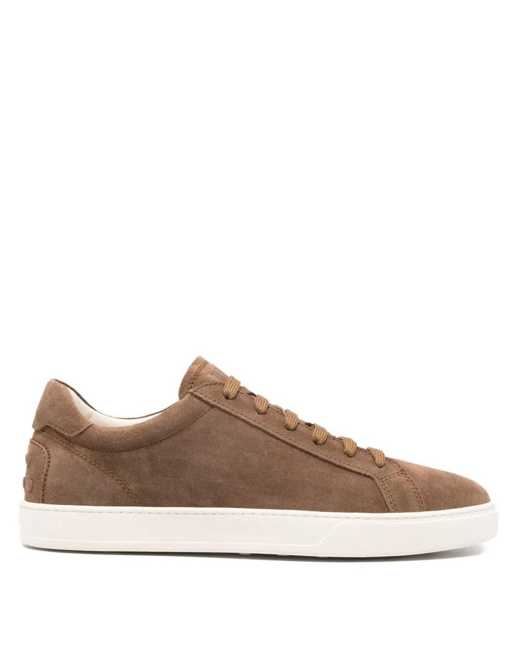 Tod's Low-Top Leder Sneaker in Brown für Herren