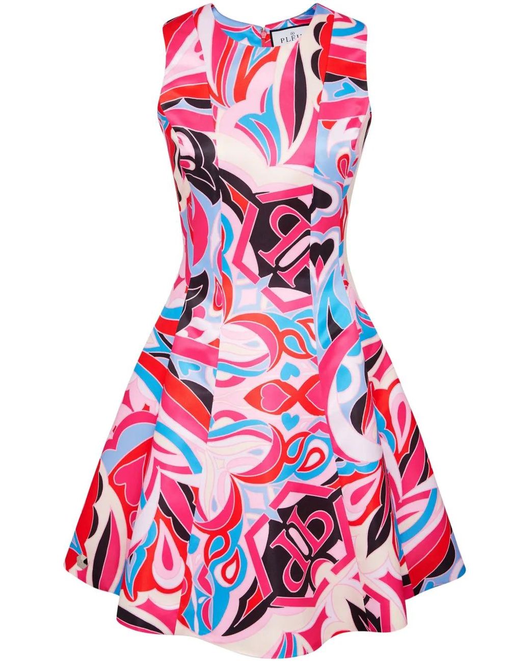 Philipp Plein Red Mini Dress