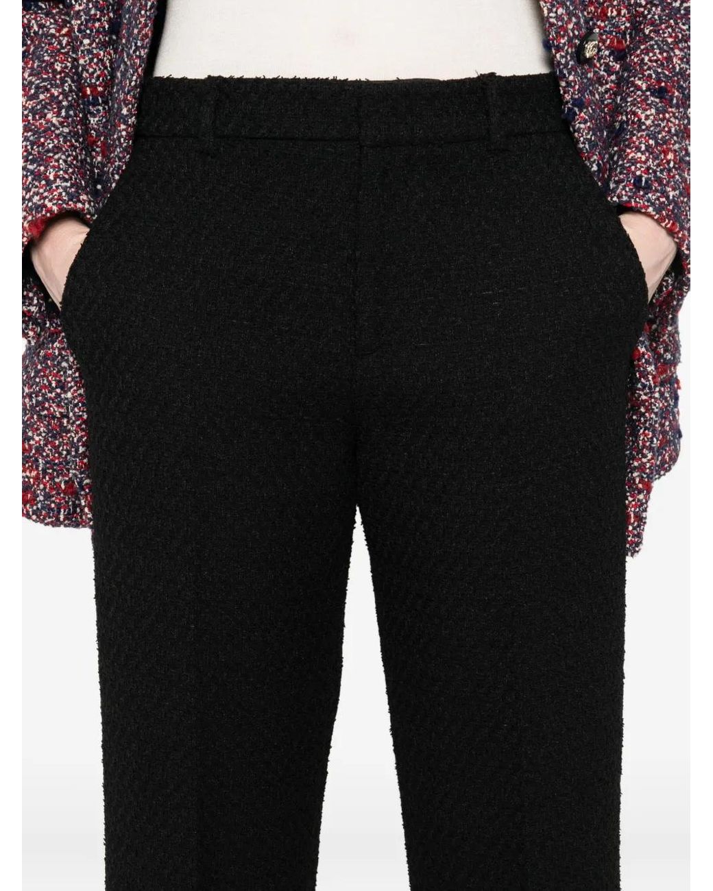 Gucci Tweed Broek in het Black