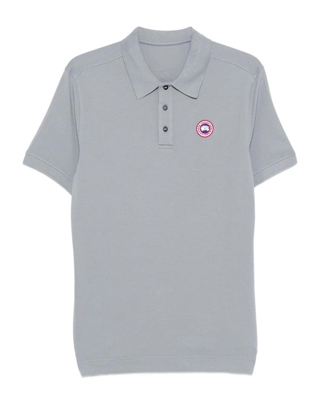 Canada Goose Gray Polo Shirts for men