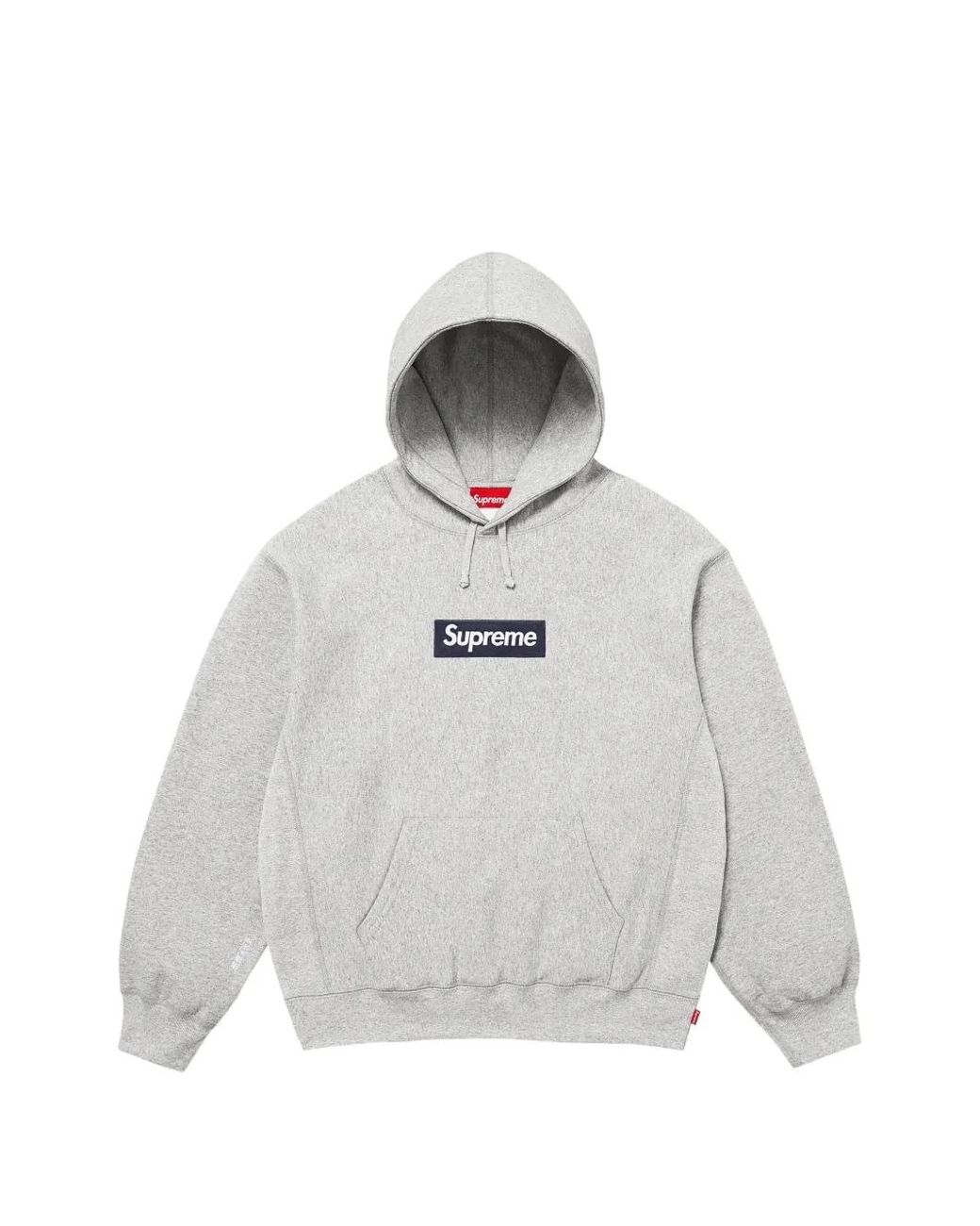 Supreme White Box-Logo Hoodie for men