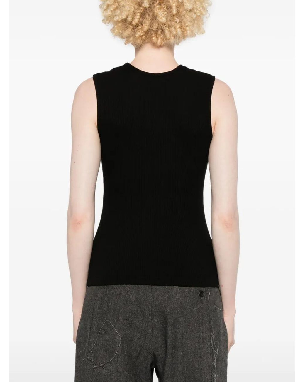 Agolde Black Binx Tank Top