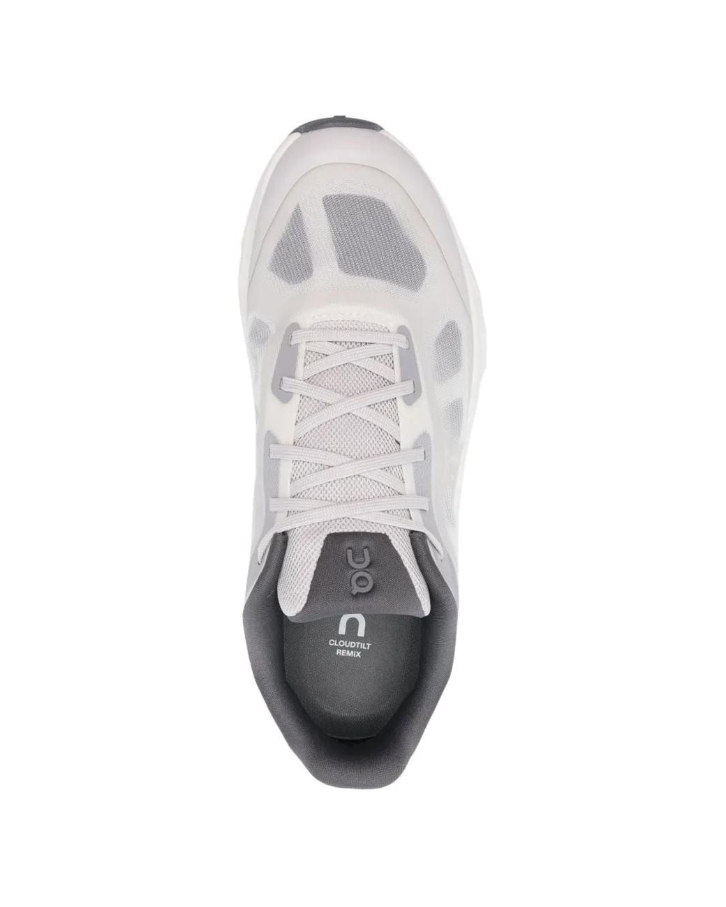 On Shoes White Cloudtilt Remix Lace-Up Sneakers for men