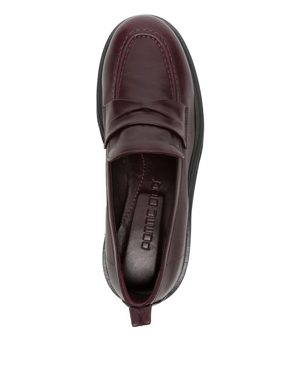 Pomme D ́Or Brown Nicky Leather Loafers
