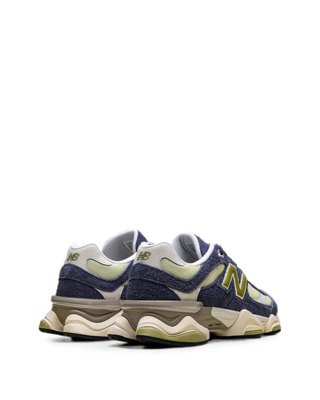 New Balance White 9060 Low-Top Sneakers for men