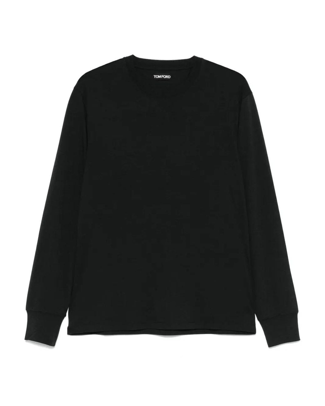 Tom Ford Black Crew-Neck T-Shirt for men