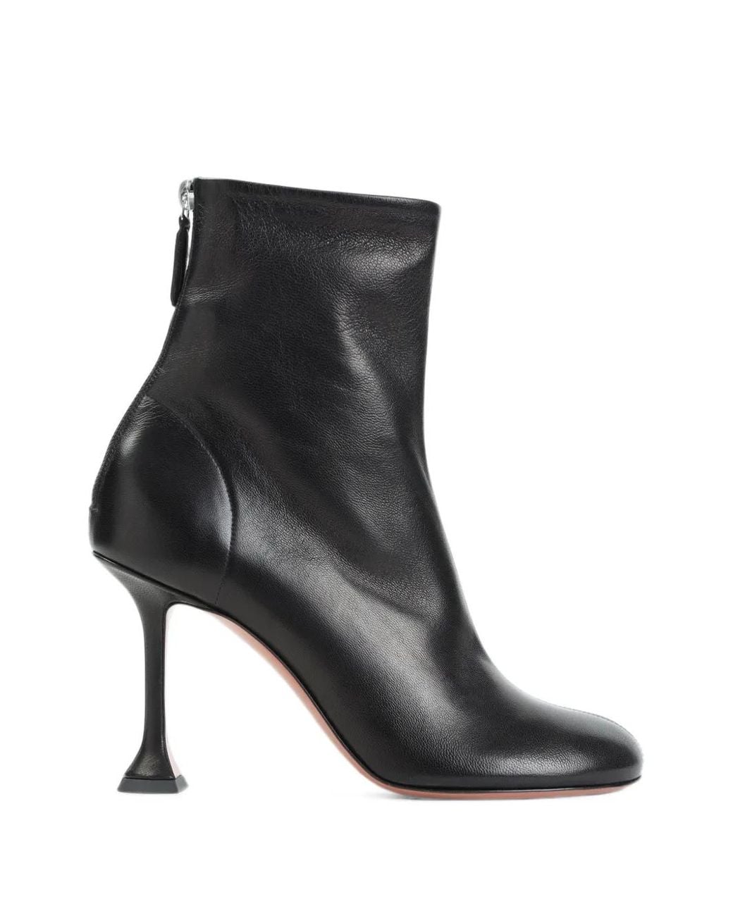 AMINA MUADDI Black Iris Bootie 95 Nappa