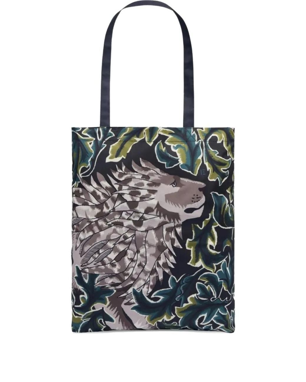 Inoui Edition Black Sac Porté Épaule À Fleurs