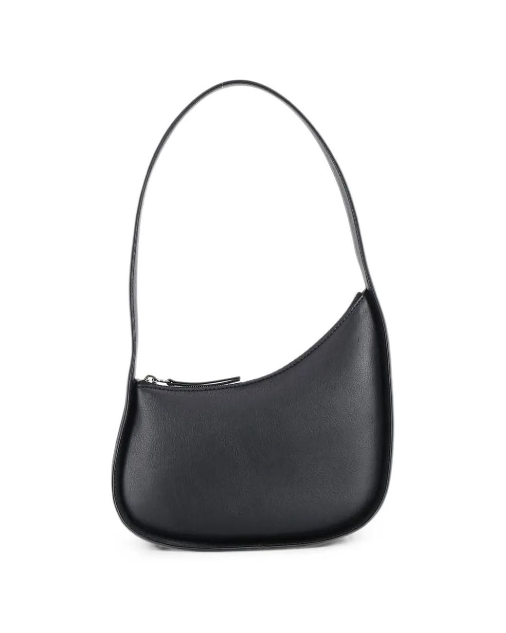 The Row Black Half Moon Tasche