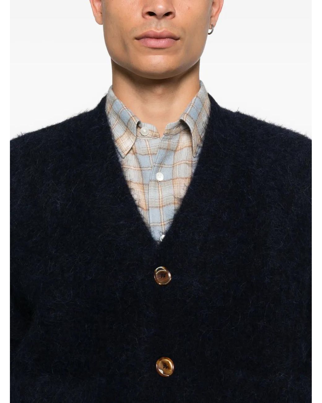 Séfr Black Lee Cardigan for men