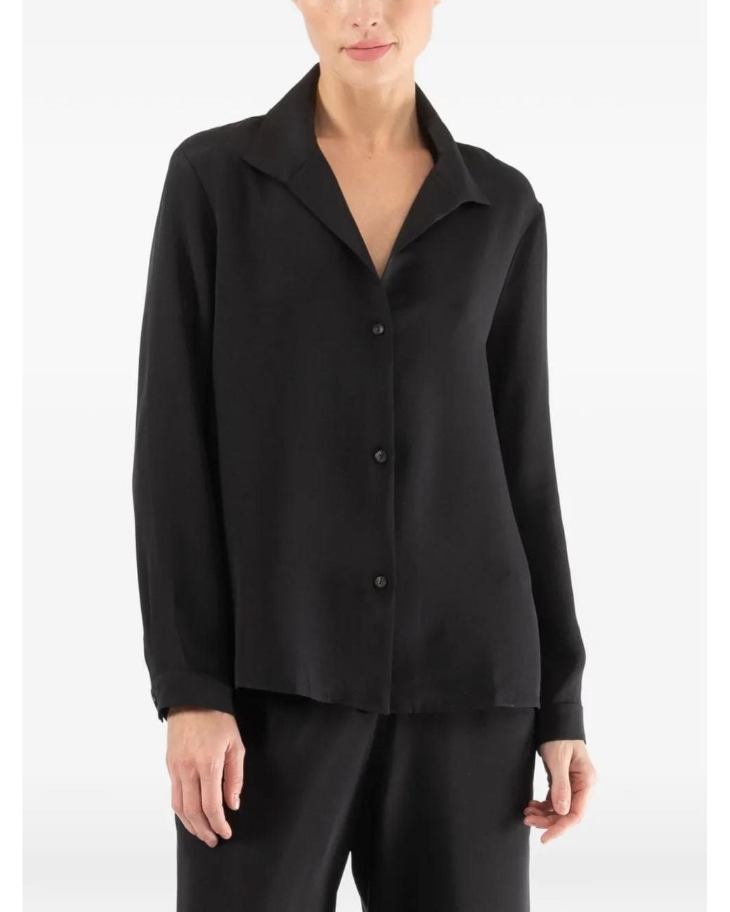 Peter Cohen Black Pert Blouse
