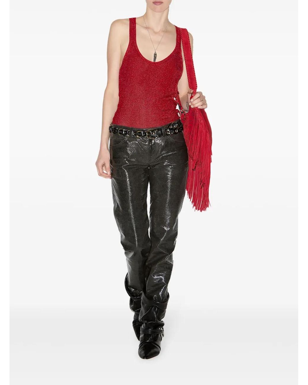 Isabel Marant Gray Lovis Pants
