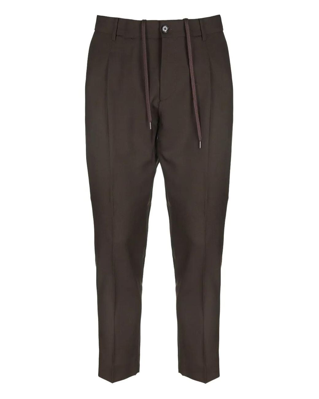 BE ABLE Gray Pantalon À Effet Tissé for men