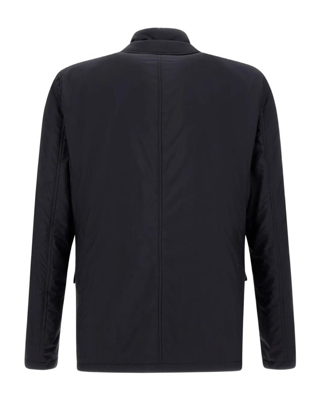 Herno Blue Inã Ecoage Two-Button Jacket for men