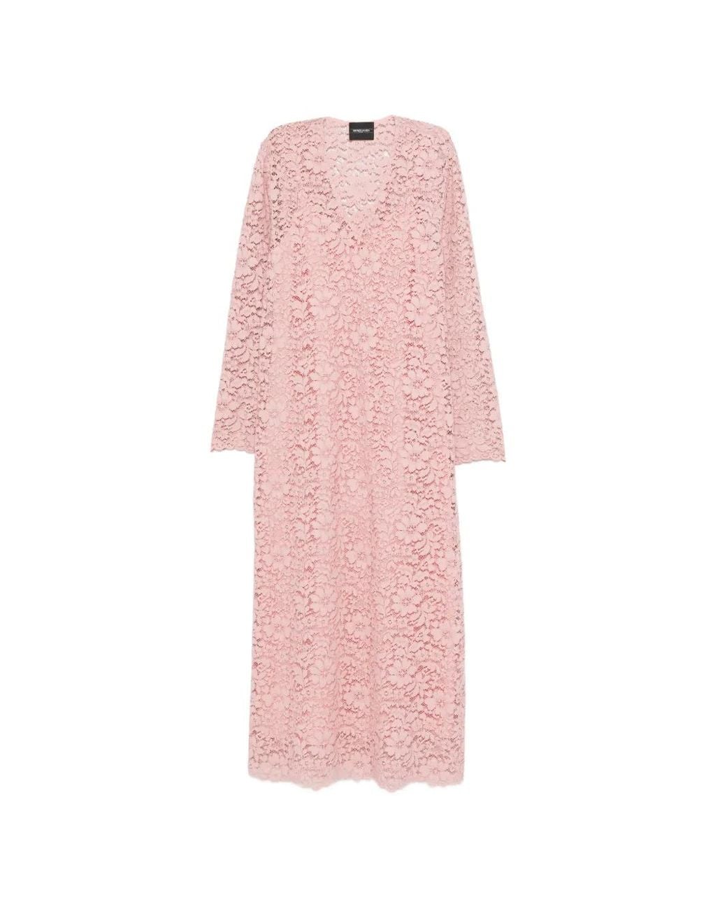 Simonetta Ravizza Pink Vanilla Midi Dress