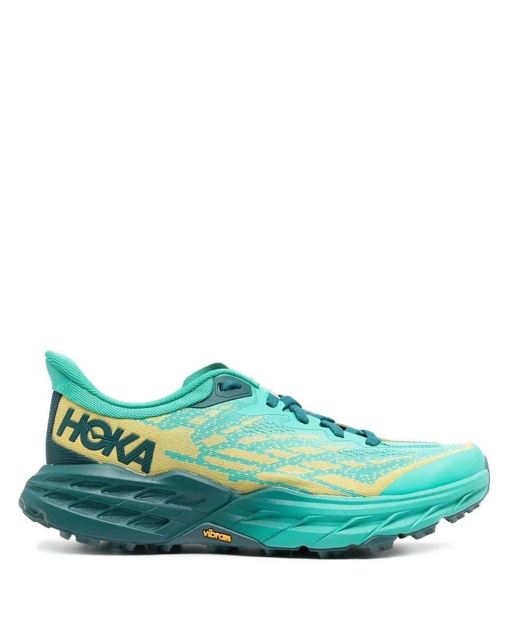 Hoka One One Green Speedgoat 5 Low-top Sneakers