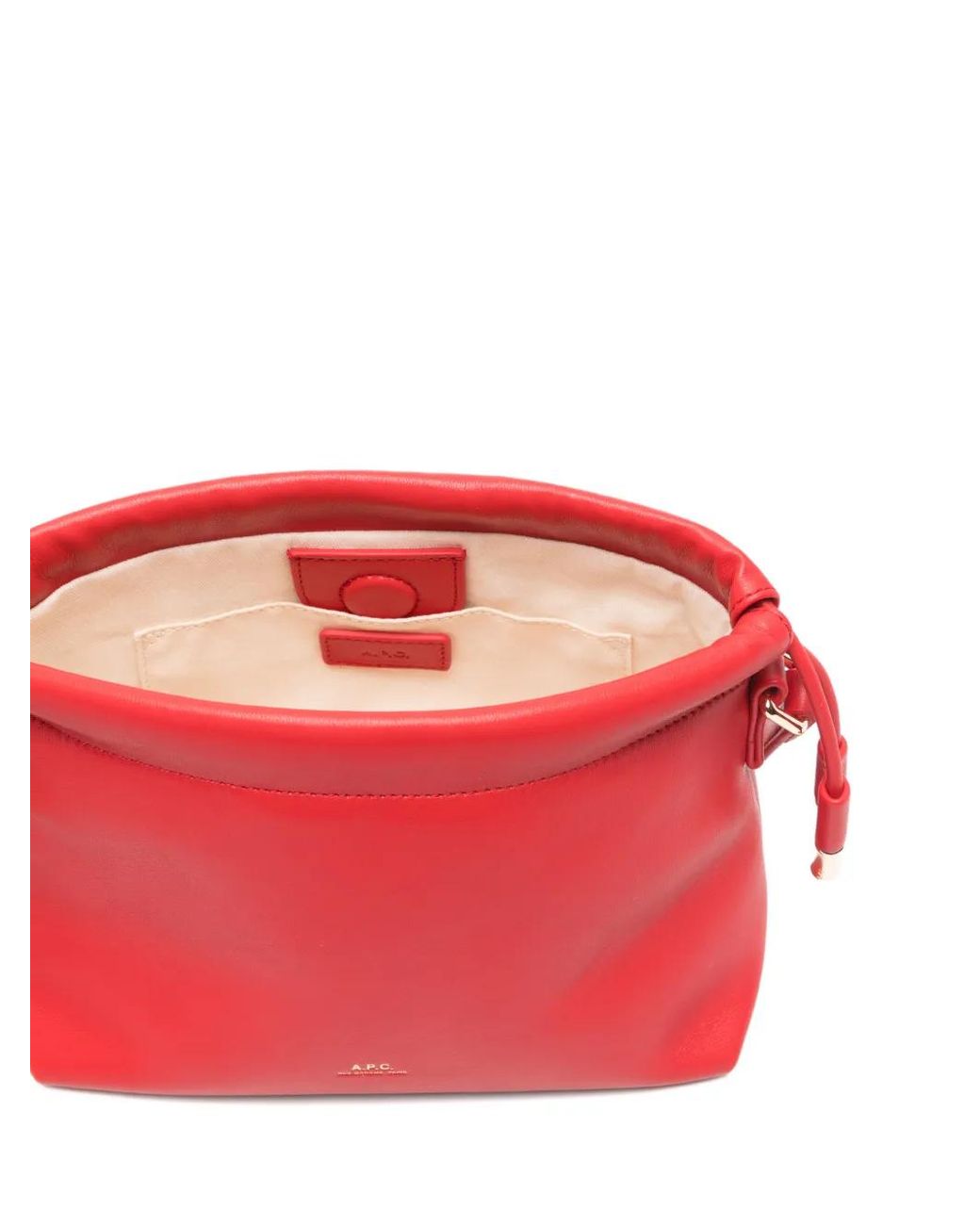 A.P.C. Red Mini Sac À Bandoulière À Logo