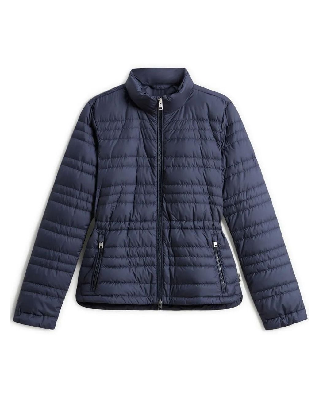 Woolrich Blue Gesteppte Jacke