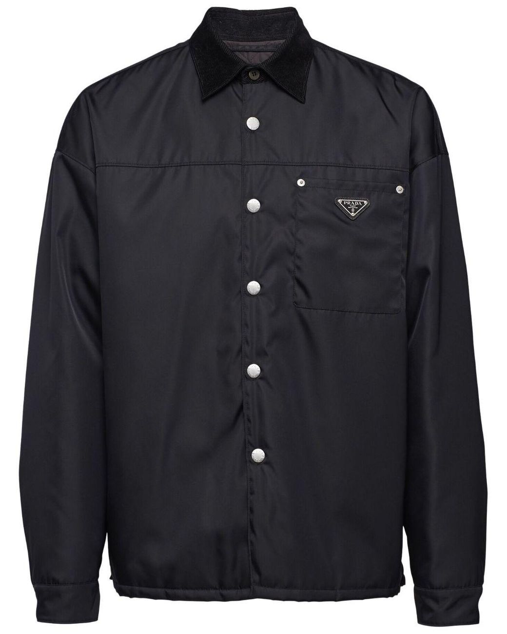 prada-black-Re-nylon-Shirt- prada-black-Re-nylon-Shirt-