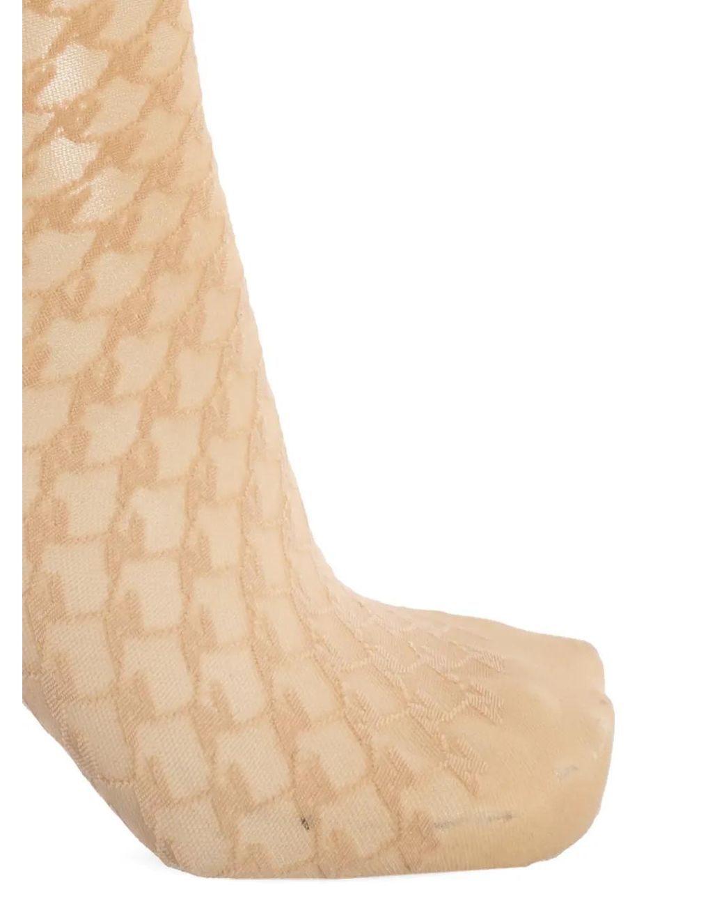 AVAVAV White Gemusterte Strumpfhose
