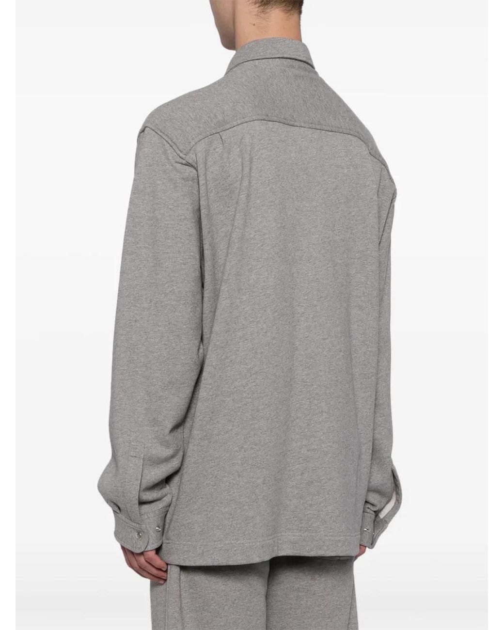 Givenchy Overhemd Van Fleece in het Gray voor heren