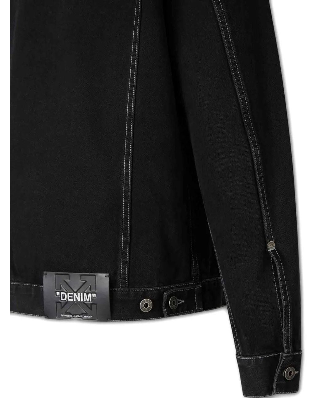 Off-White c/o Virgil Abloh Black Pocket Jacket for men