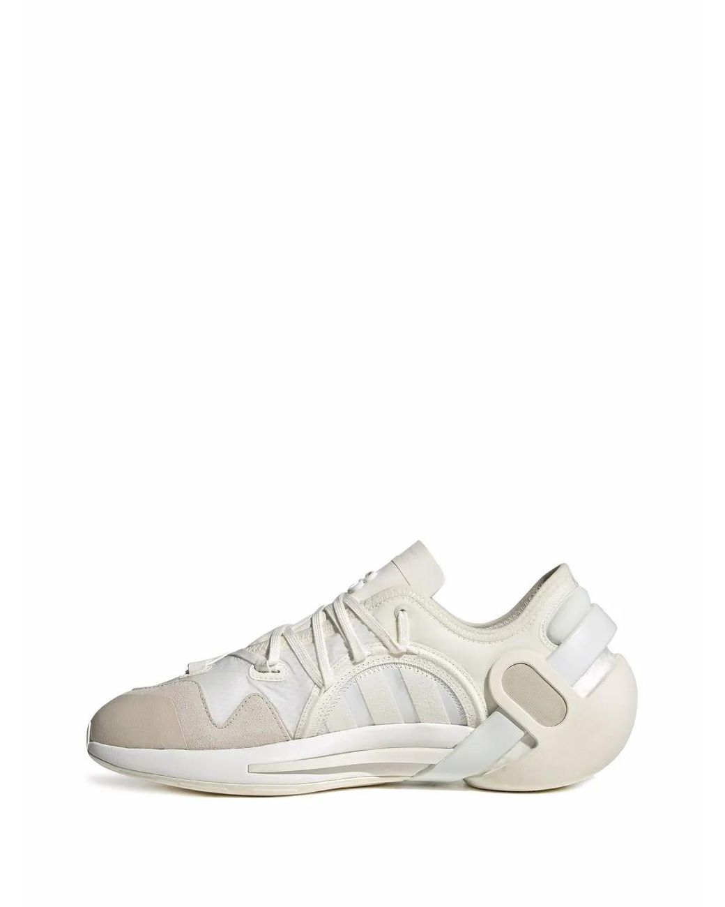 Y-3 White Idoso Boost Low-Top Sneakers