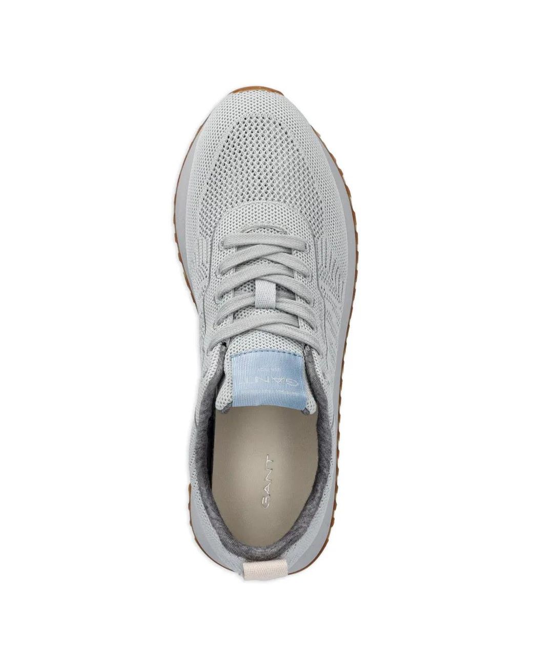 Gant White The Bevinda Knit Sneakers