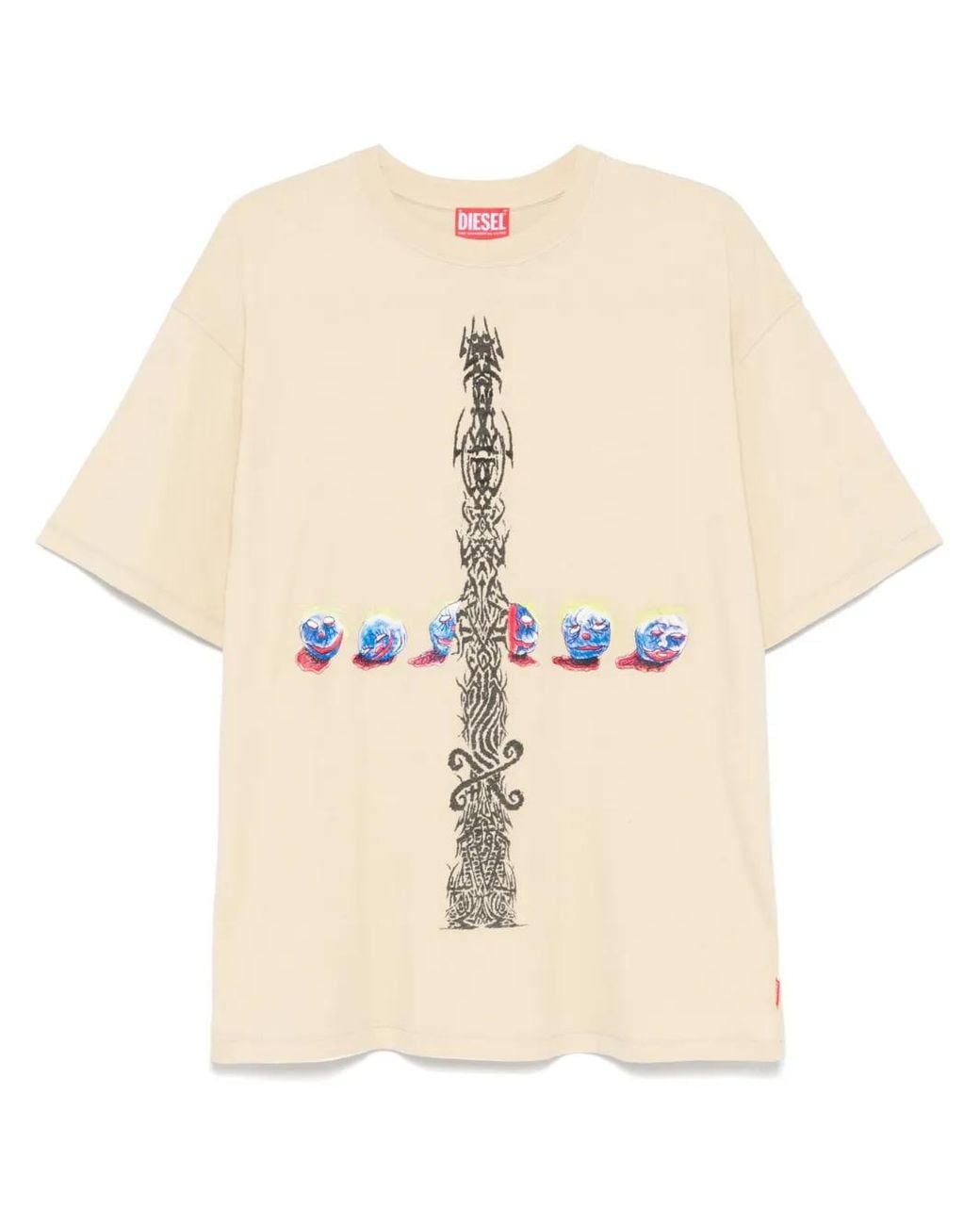 DIESEL Natural T-Shirts And Polos for men