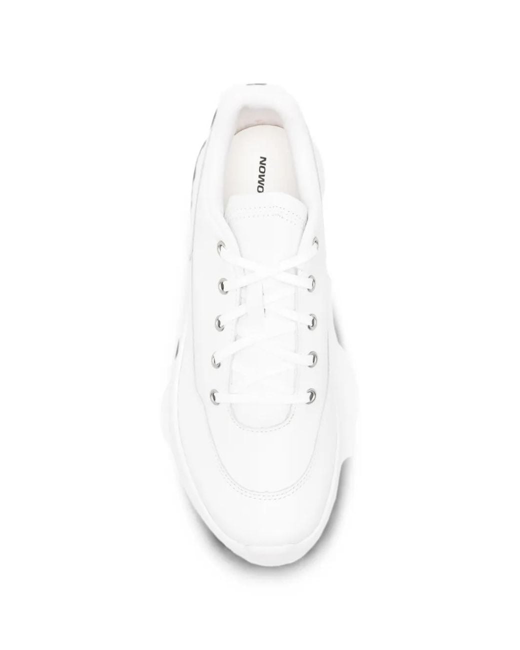 Comme des Garçons White Baskets Salomon À Plateforme