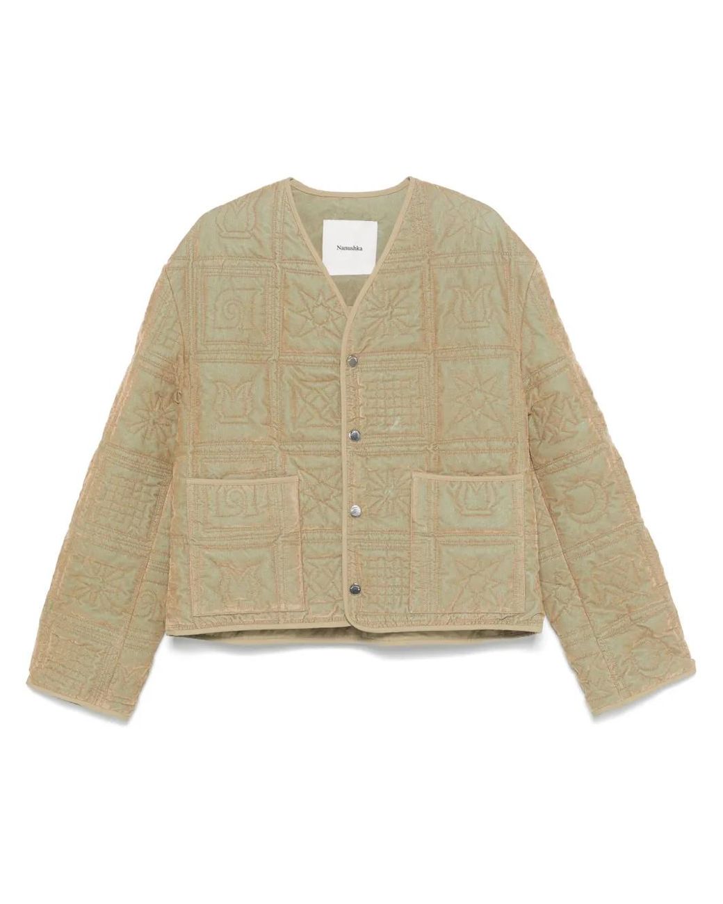 Nanushka Natural Adara Jacket