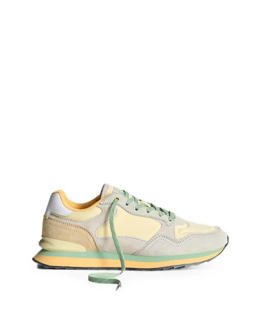 HOFF Metallic Suede-Panelled Lace-Up Sneakers