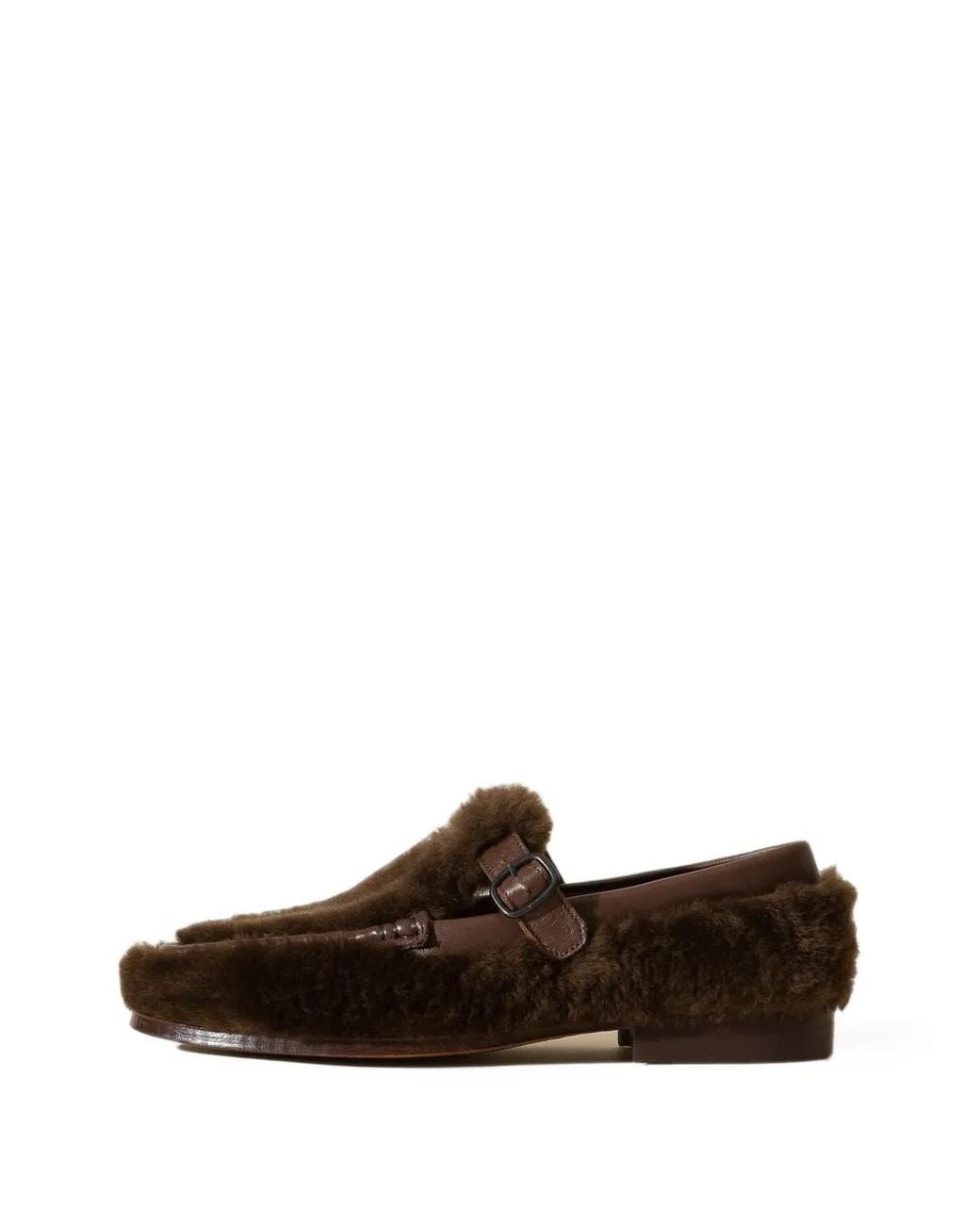 Hereu Brown Alber T-Bar Loafers