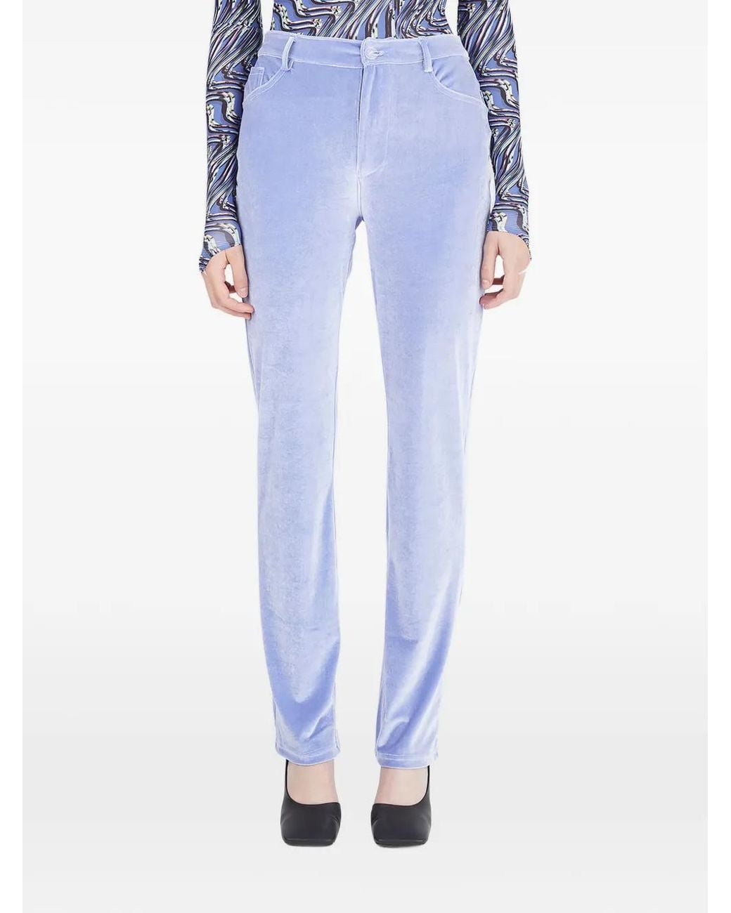 Maisie Wilen Blue Five-Pocket Trousers