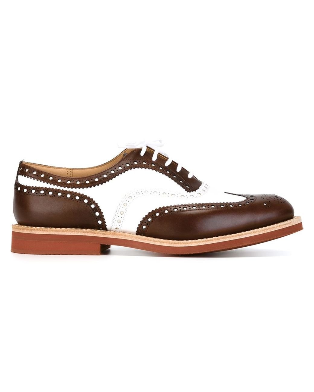 Church s Church S Spectator Brogues in Brown for Men Lyst