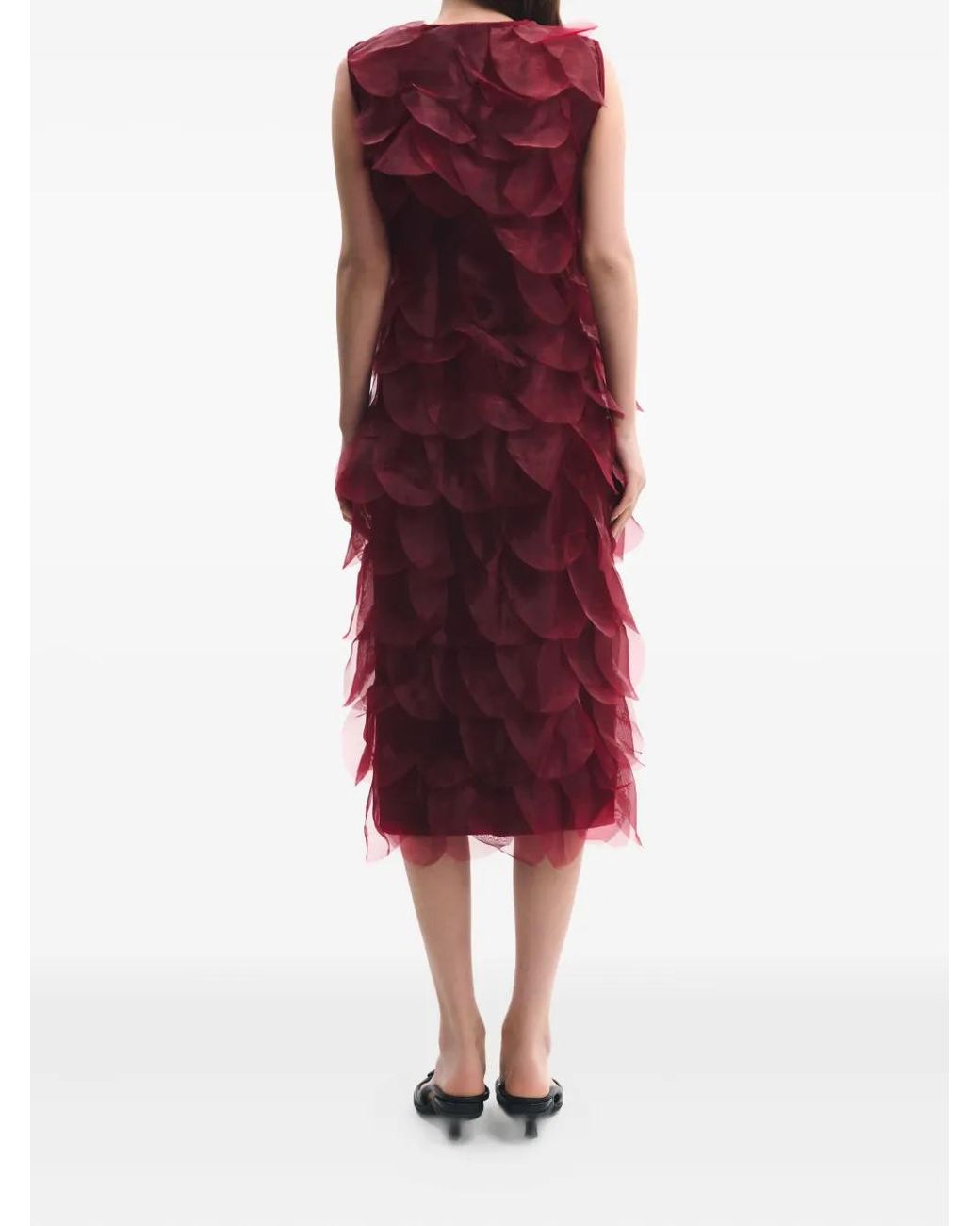Lika Purple Organza Dress