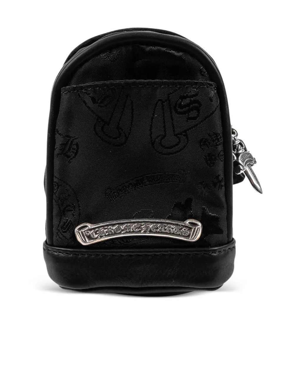 Chrome Hearts Black Stencil Backpack Bracelet for men