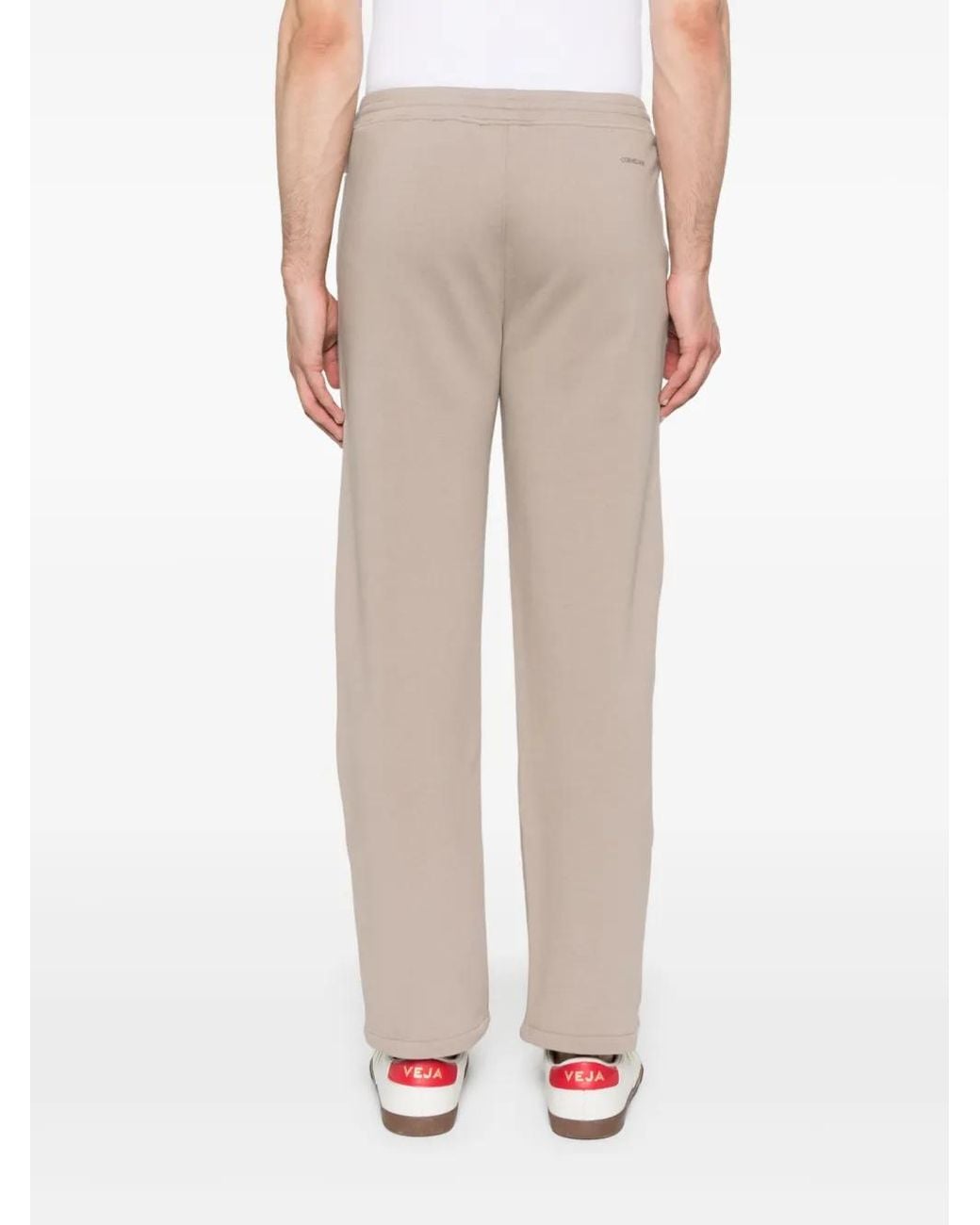 Corneliani Natural Logo-Print Track Pants for men