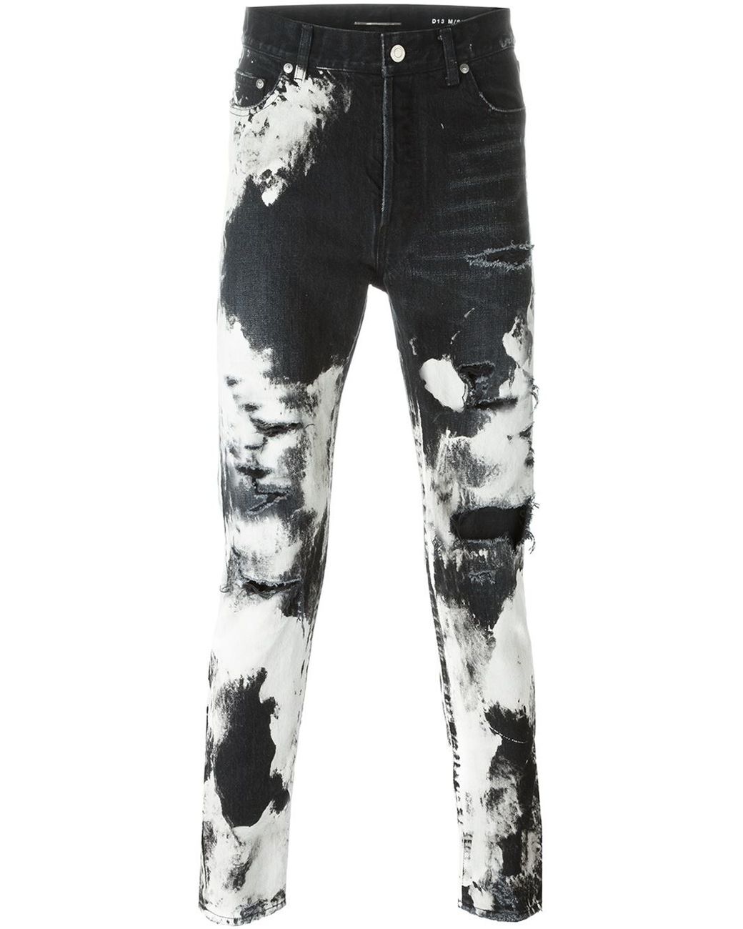 Saint Laurent Denim Tie Dye Jeans in 