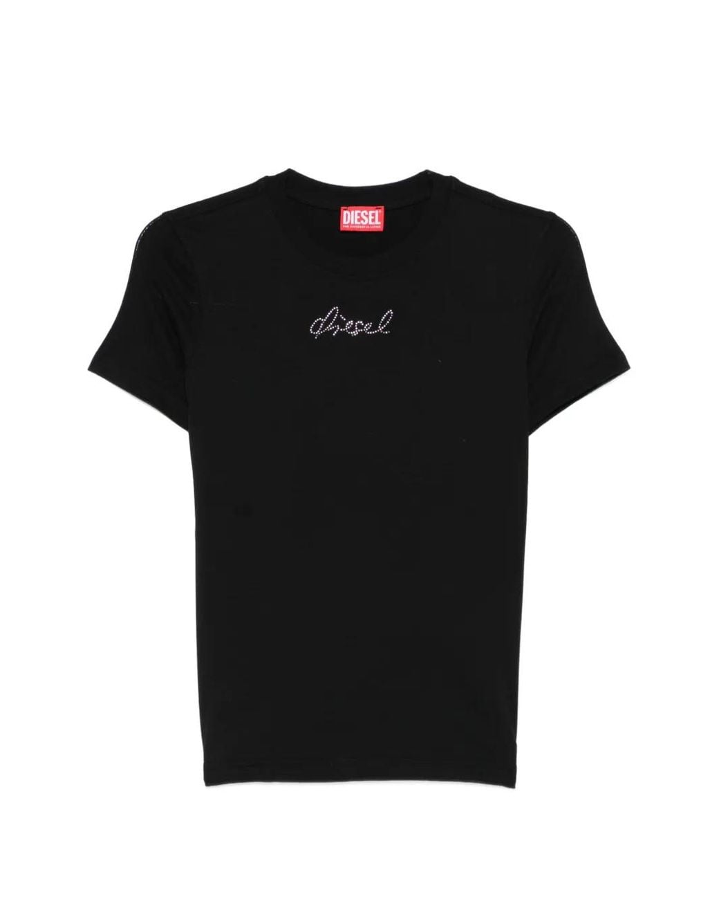 DIESEL Black Logo T-Shirt