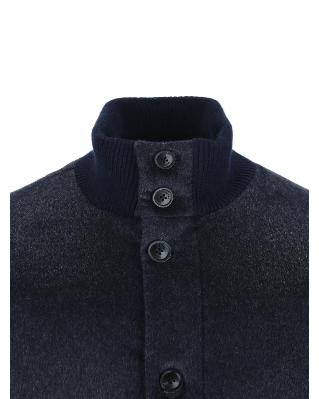 Giacca Con Maniche di Herno in Blue da Uomo