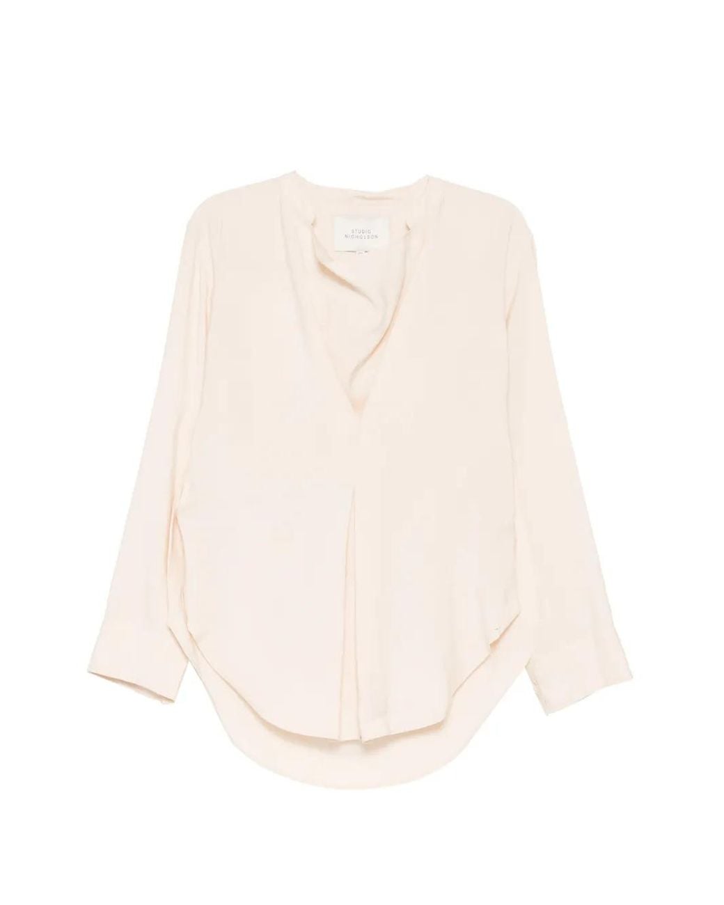 Studio Nicholson White Pampa Top