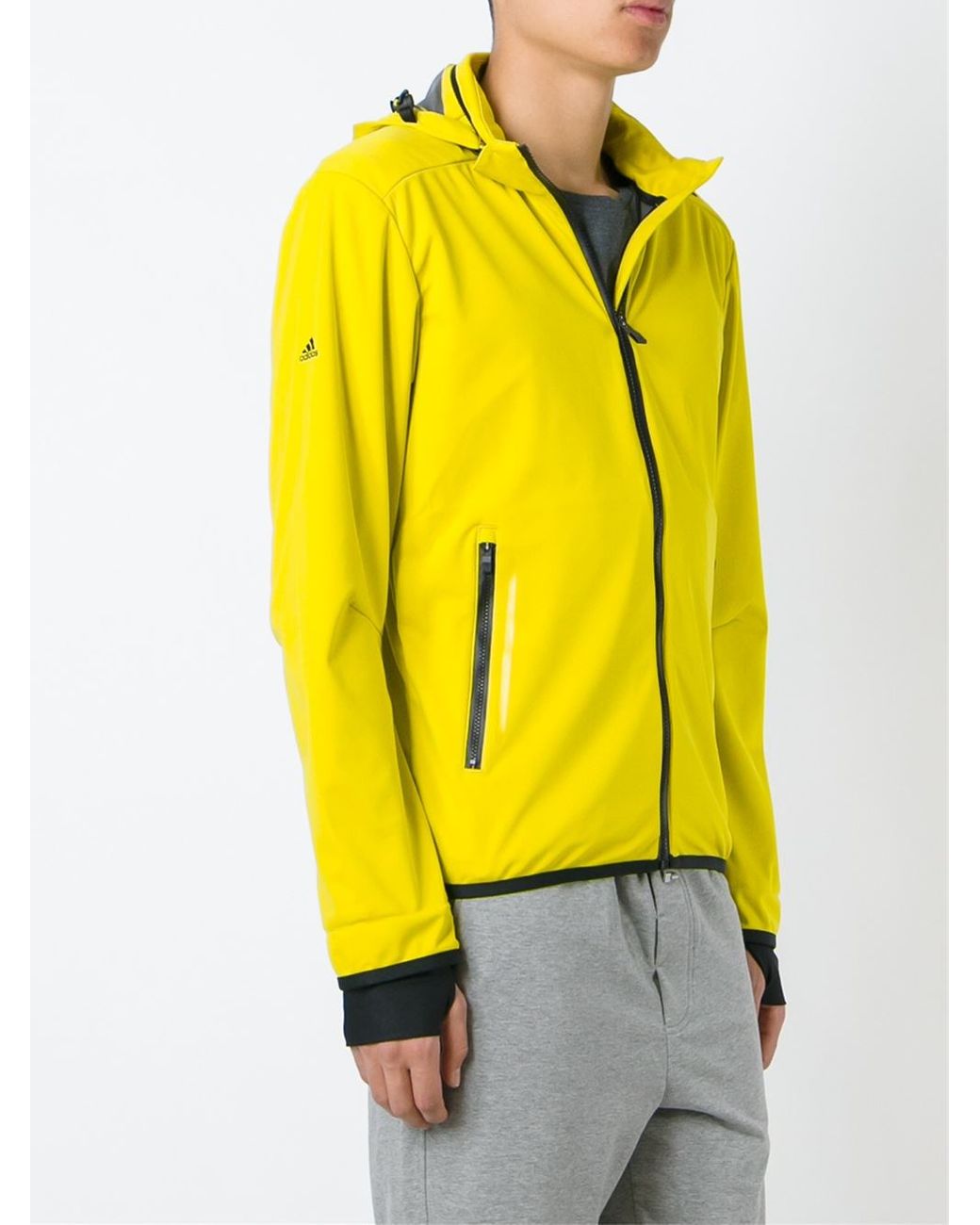 adidas Originals Synthetic 'porsche Design Sports' Jacket in Yellow/Orange  (Black) for Men | Lyst