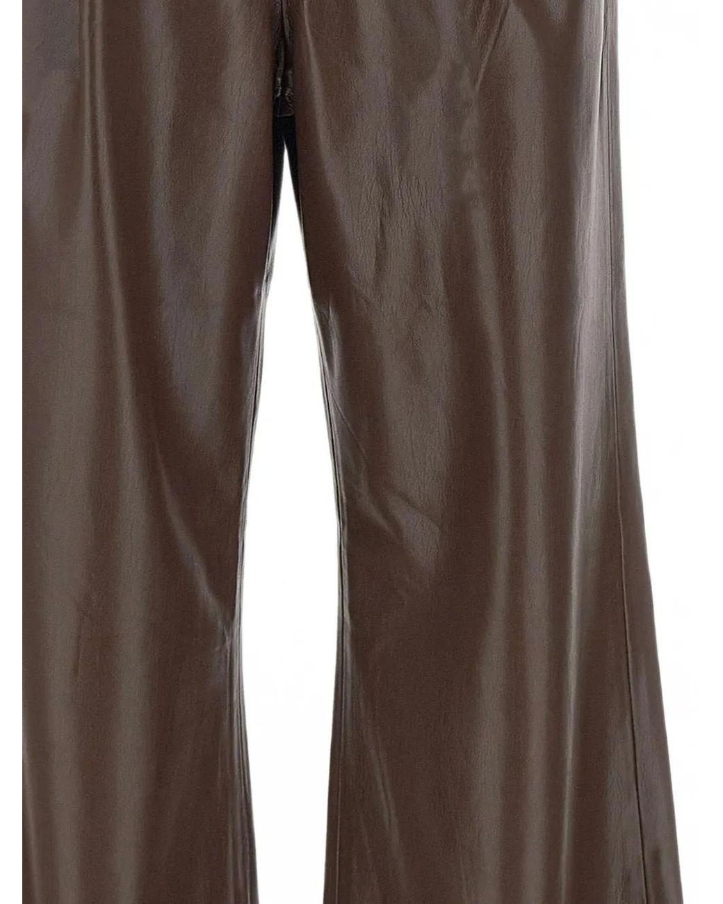 ANDAMANE Brown Sasha Flared Trousers