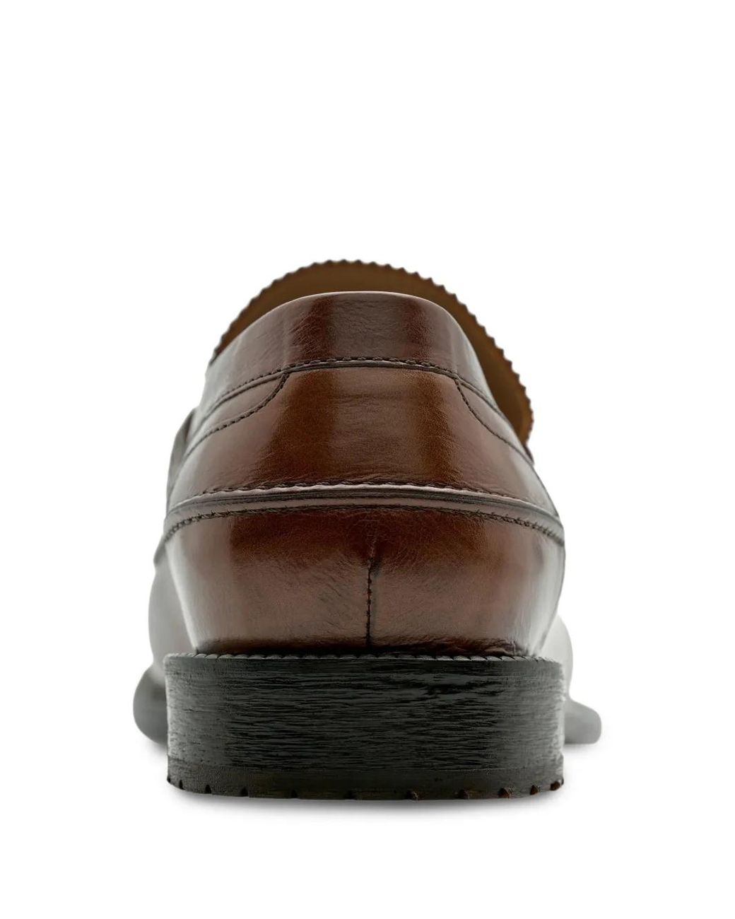 Lottusse Brown Lutton Leather Loafers for men