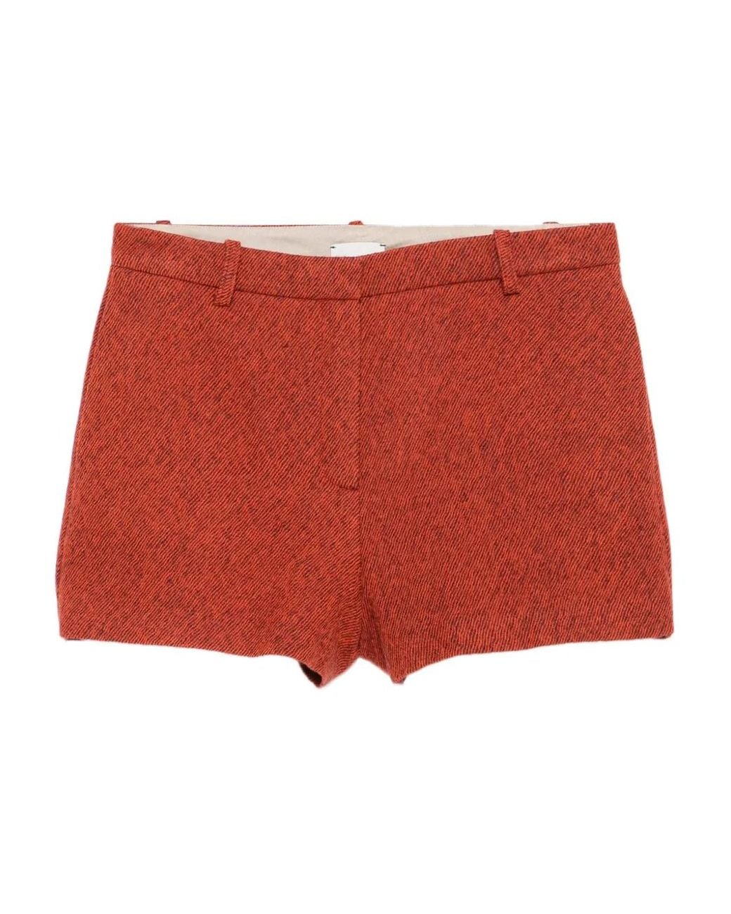 Alysi Red Short À Design Ajusté