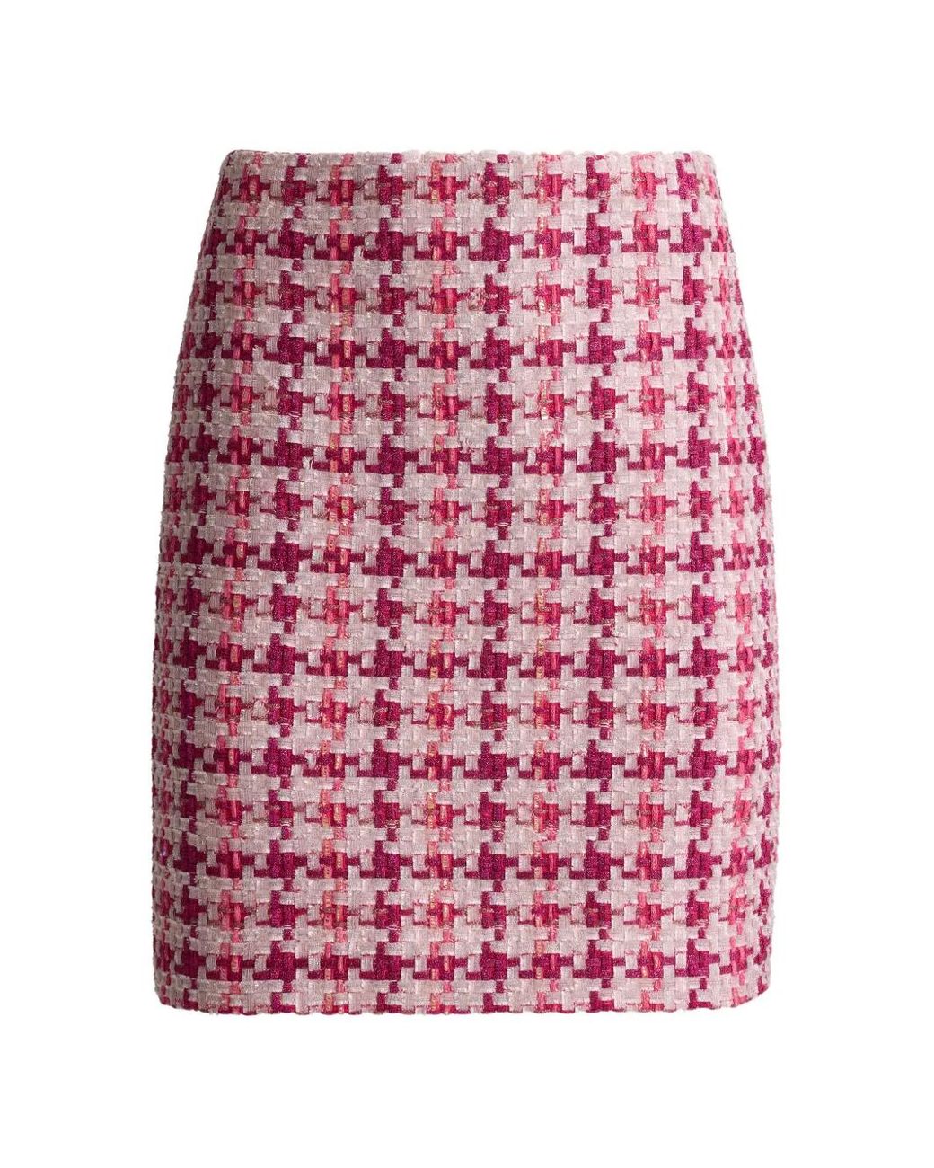 St. John Skyler Tweed Rok in het Red