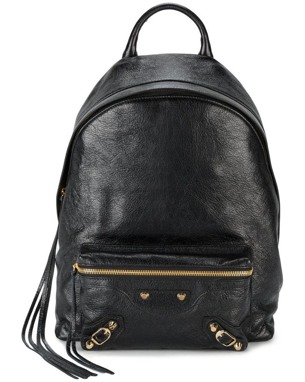 Balenciaga Leather Classic City Backpack in Black | Lyst