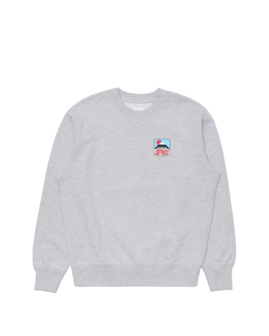 Sudadera Con Parche De Canalé Edwin de hombre de color White