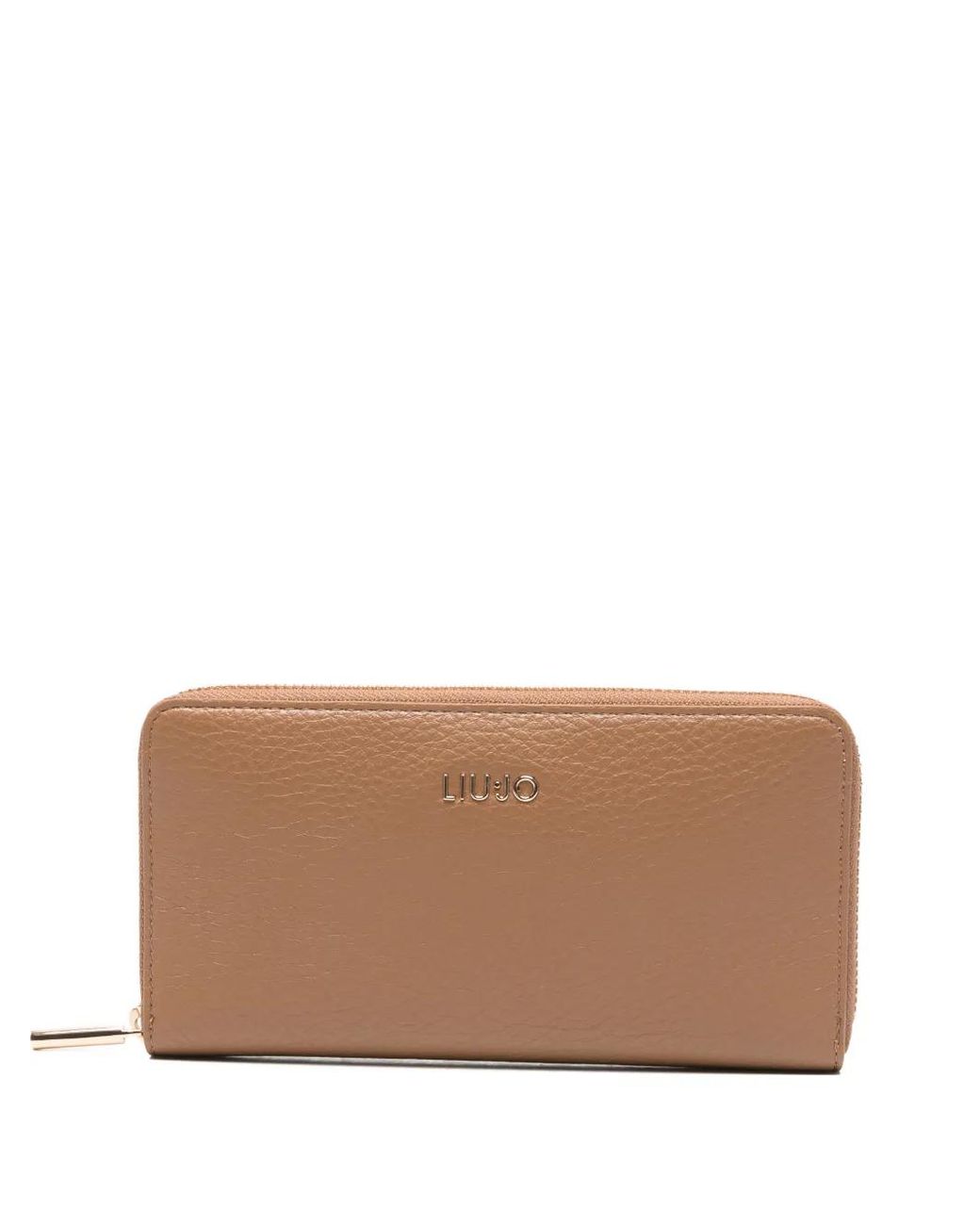Liu Jo Brown Large Monogram Wallet